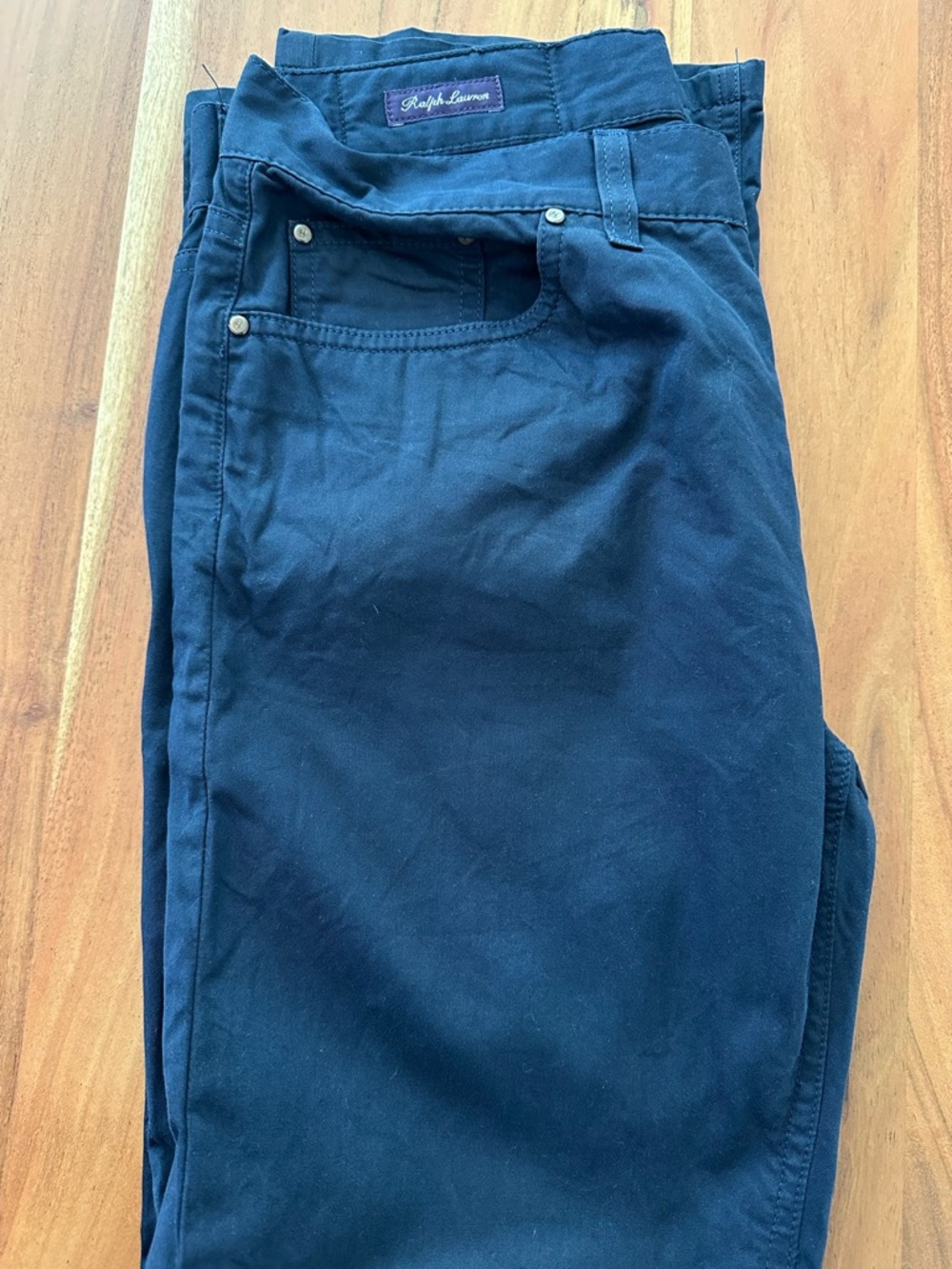 Purple Label Ralph Lauren Men’s Navy Chino Pants 30x30